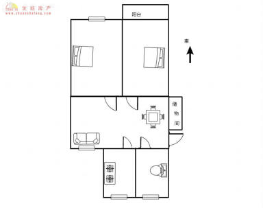 上海妙境三村2室1厅1卫在售二手房房源图片