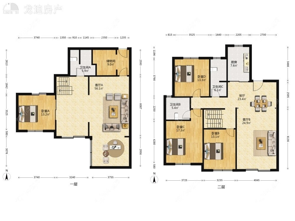 上海东方城市豪苑在售二手房源户型图_小牛看房
