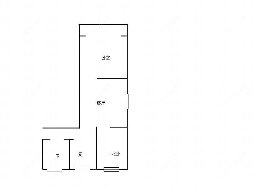 上海杨高南路2877弄在租房源户型图_小牛看房