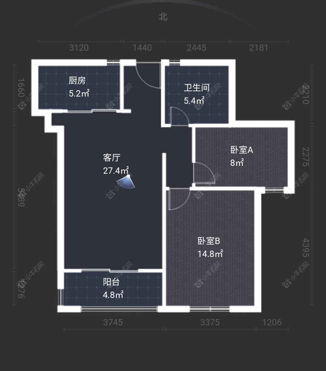 上海招商南桥雅苑在售二手房源户型图_小牛看房