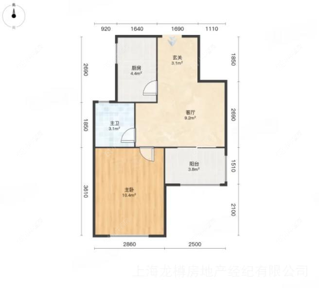 上海云翔佳苑南区在售二手房源户型图_小牛看房