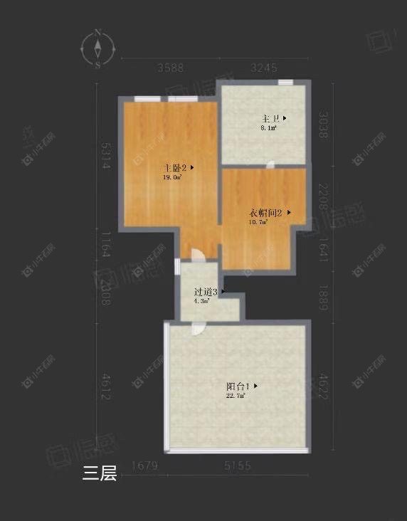 上海万科琥珀郡园别墅区在售二手房源户型图_小牛看房