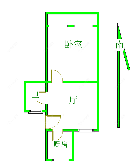 上海齐四小区在租房源户型图_小牛看房