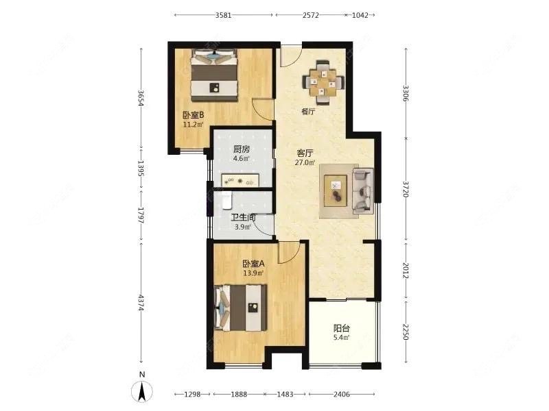 上海保利叶语二期在售二手房源户型图_小牛看房