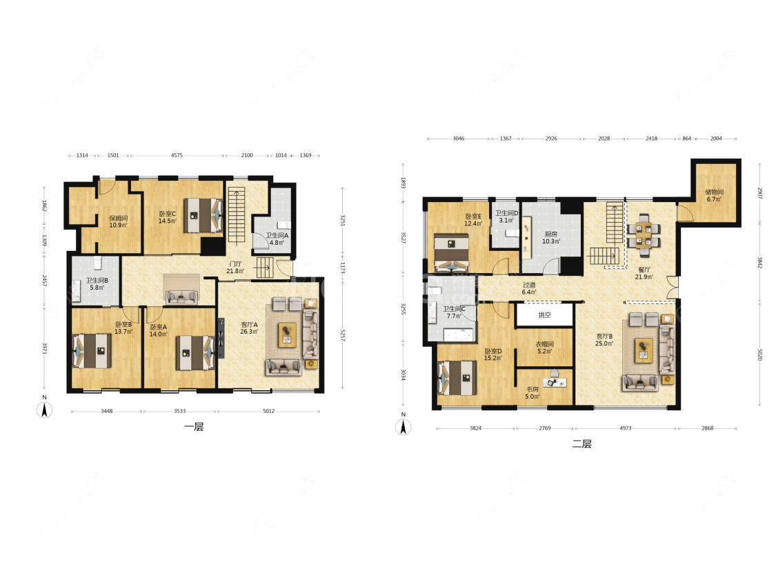 上海沁和园在售二手房源户型图_小牛看房