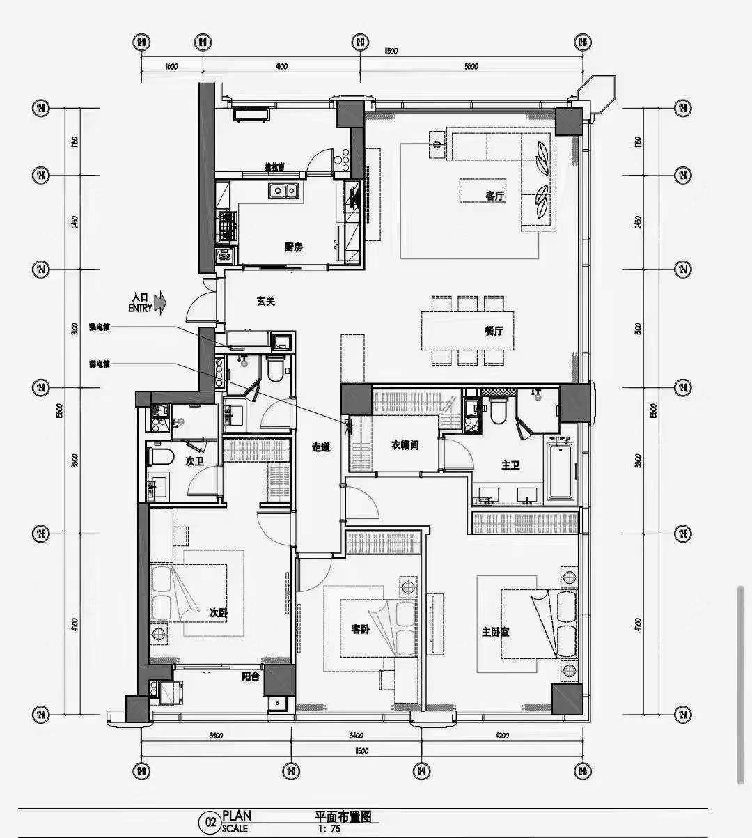 上海绿地海珀外滩一期在售二手房源户型图_小牛看房