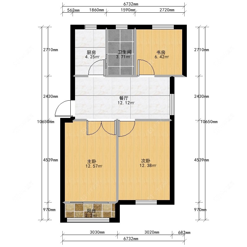 上海建业新村在租房源户型图_小牛看房