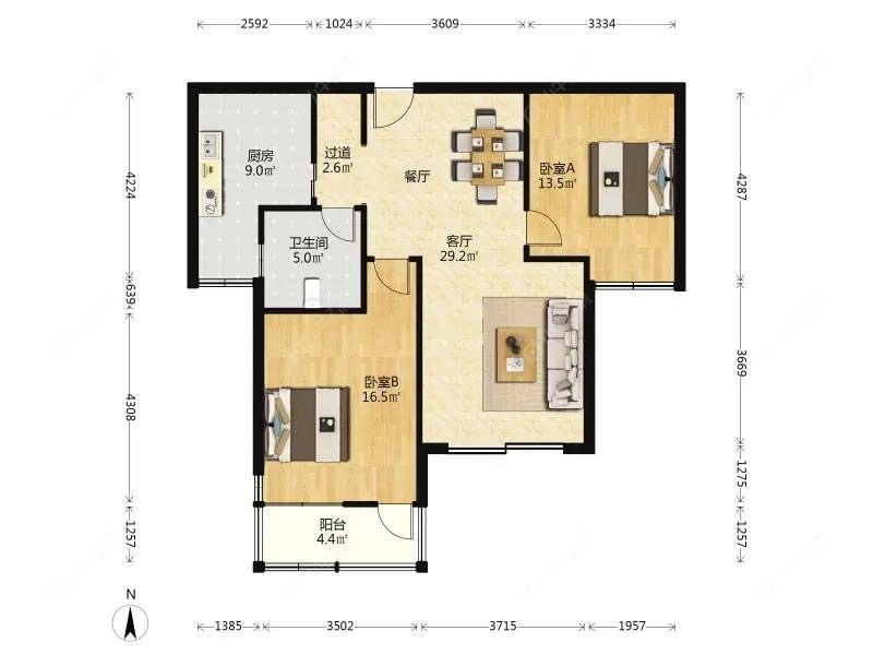 上海望景苑在售二手房源_小牛看房