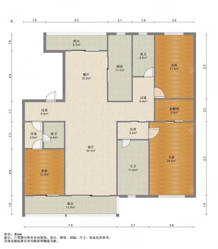 上海铂珏公馆在售二手房源户型图_小牛看房