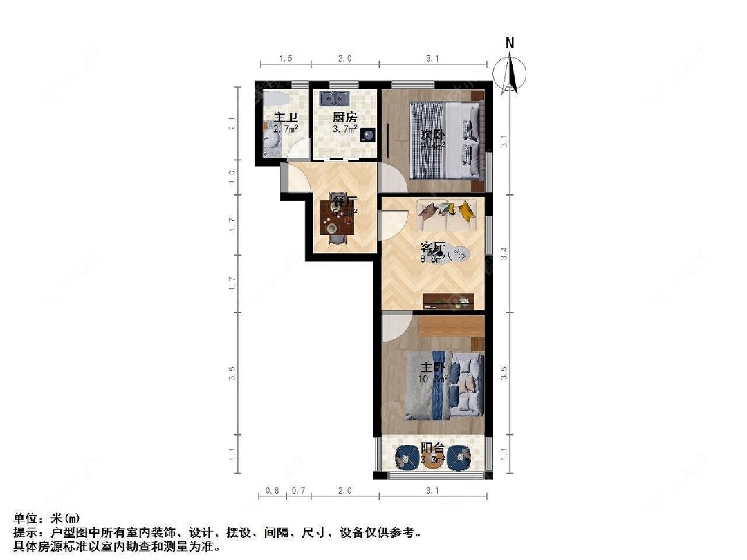上海临沂五村在售二手房源户型图_小牛看房