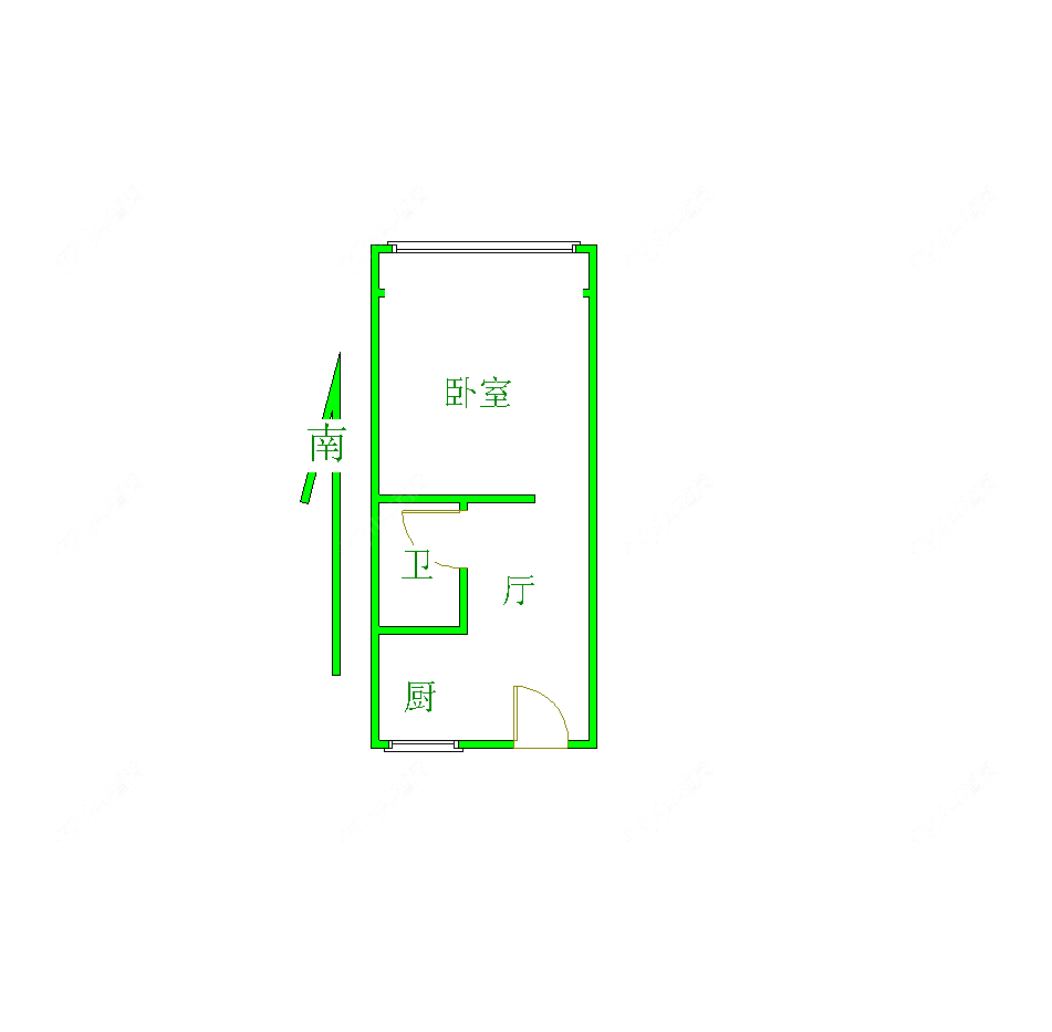 上海齐二小区在租房源户型图_小牛看房