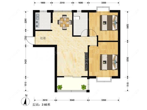 上海齐锦苑在售二手房源户型图_小牛看房