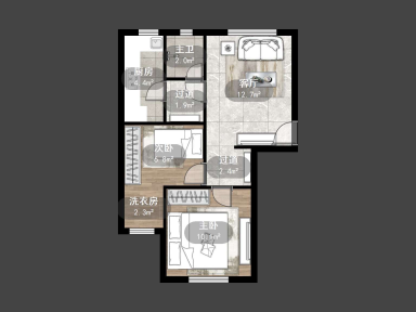 上海星怡苑二街坊2室1厅1卫出租_小牛看房