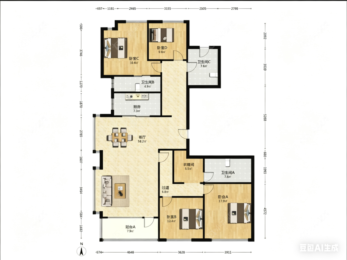 上海融创滨江壹号院在售二手房源_小牛看房