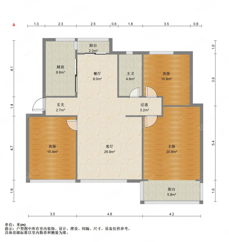 上海顺驰美兰湖在售二手房源户型图_小牛看房