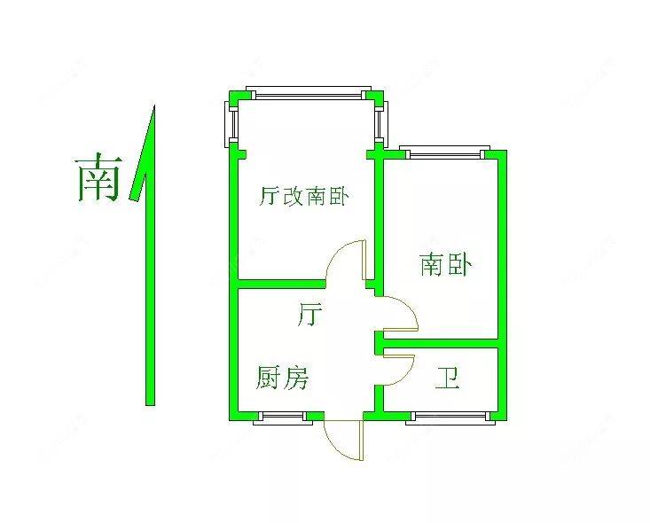 上海六里二村在租房源户型图_小牛看房