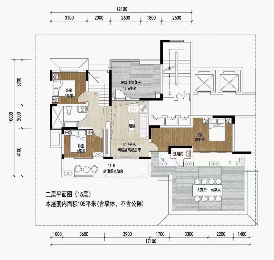 上海东方帕堤欧在售二手房源户型图_小牛看房