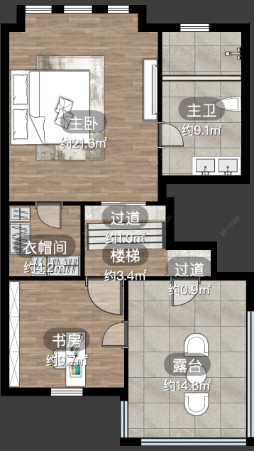 上海万科红郡一期在售二手房源户型图_小牛看房