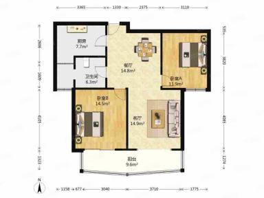 上海紫竹华庭租房_小牛看房