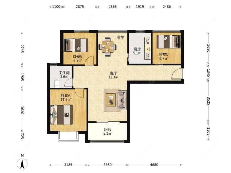 上海保利叶上海一期在售二手房源_小牛看房