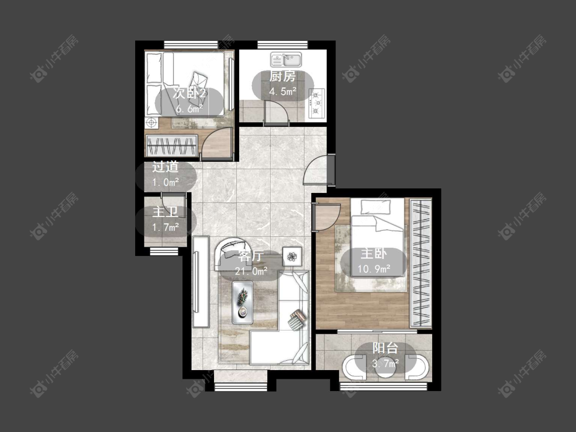 上海练祁佳城书香锦苑北区在售二手房源户型图_小牛看房