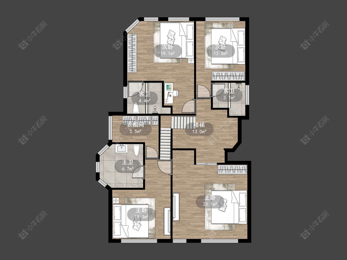 上海绿洲千岛花园在售二手房源户型图_小牛看房
