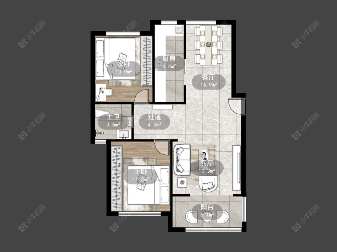 上海宝华盛世花园在售二手房源户型图_小牛看房