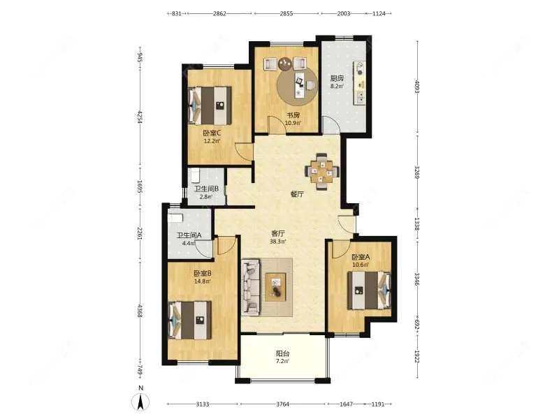 上海保利叶语二期在售二手房源户型图_小牛看房