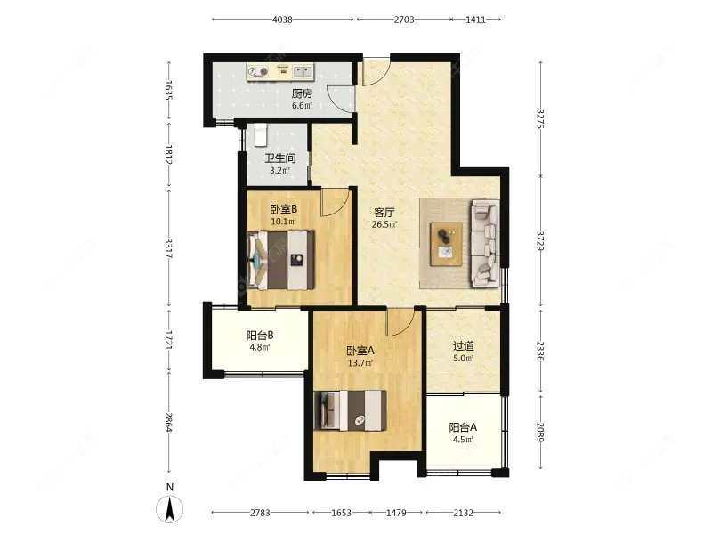 上海保利叶语二期在售二手房源户型图_小牛看房