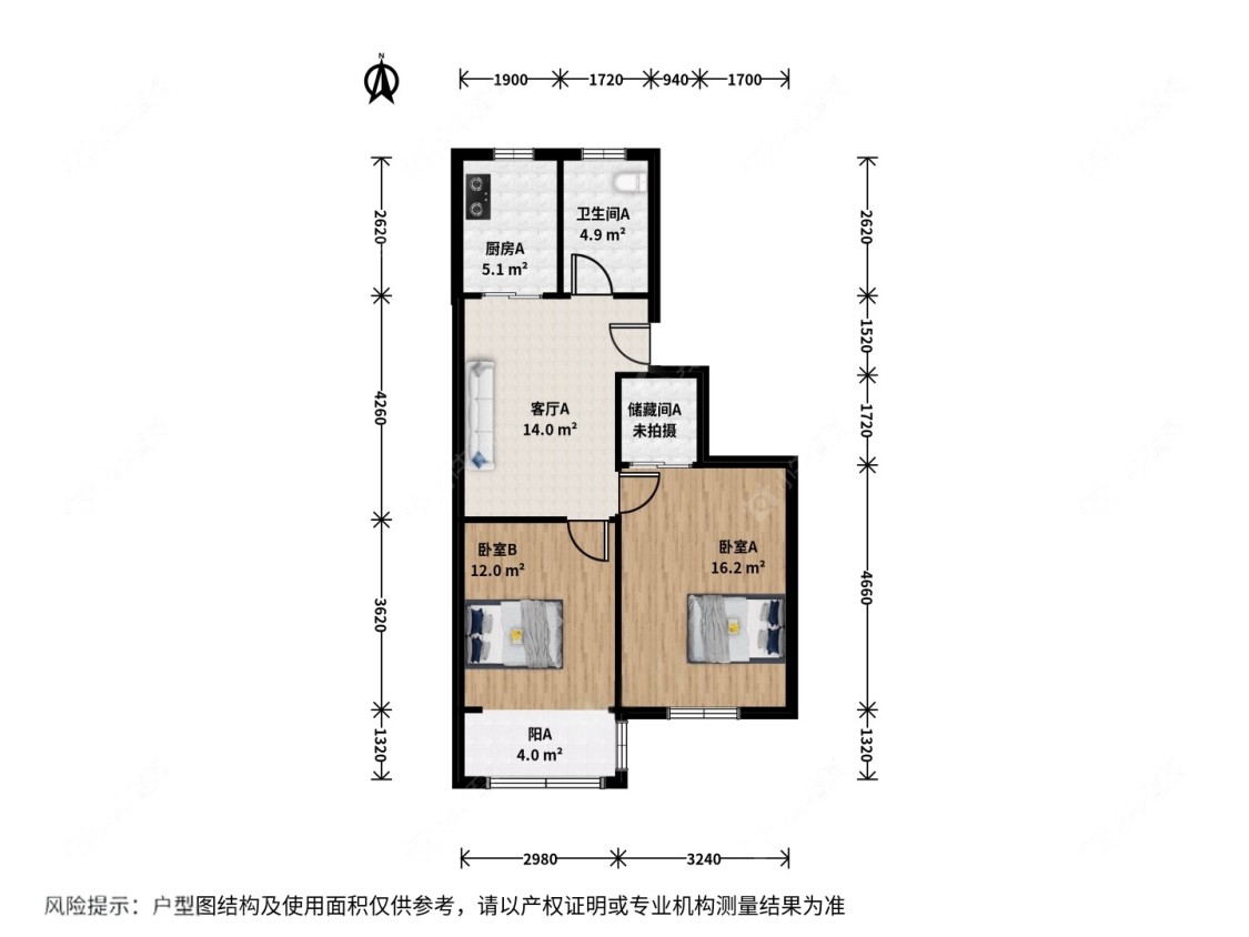 上海建业新村在售二手房源户型图_小牛看房