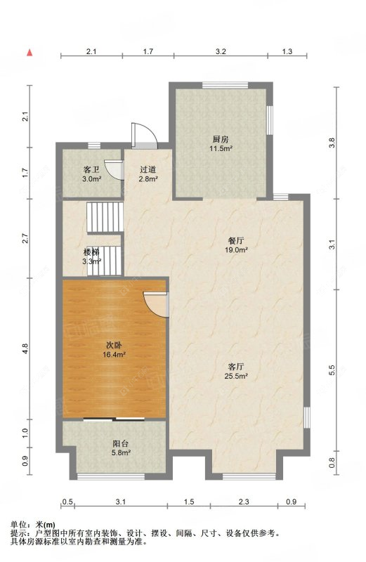 上海美兰湖岭域在售二手房源户型图_小牛看房