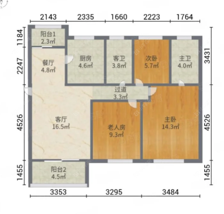 上海金辉天鹅湾在售二手房源户型图_小牛看房