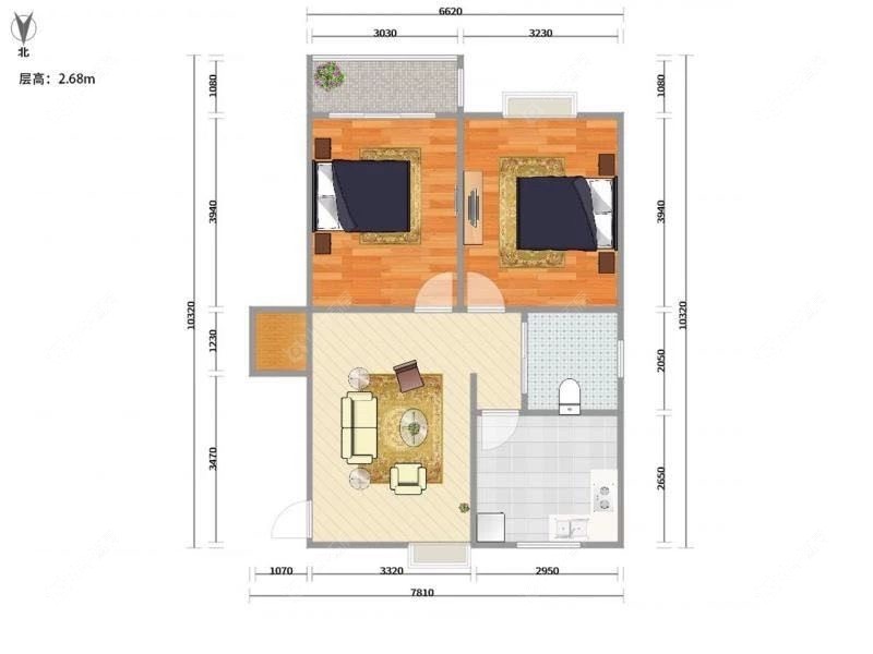 上海逸翠公馆在售二手房源户型图_小牛看房