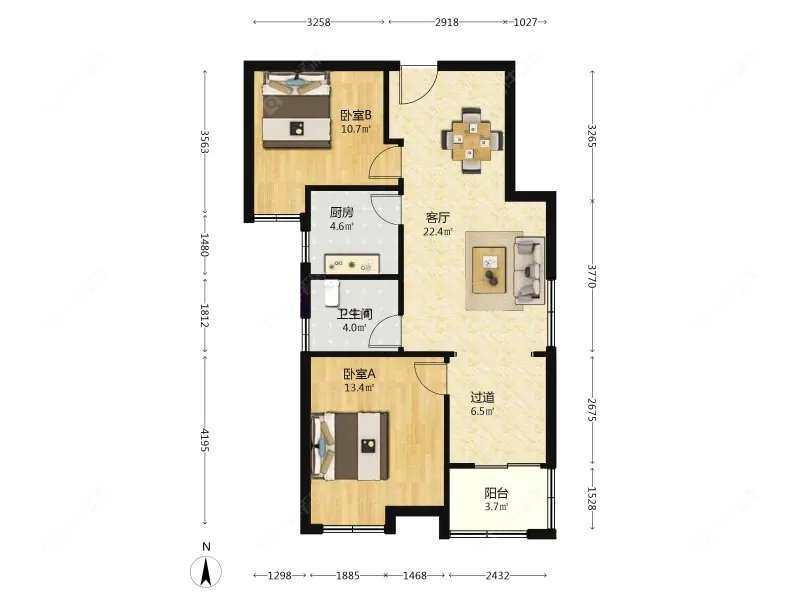 上海保利叶语一期在售二手房源户型图_小牛看房