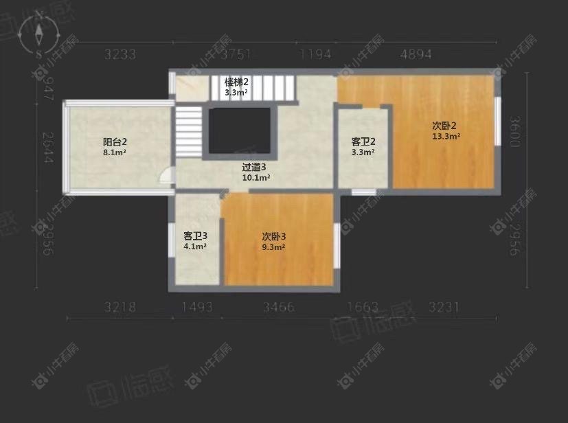 上海远洋鸿郡在售二手房源户型图_小牛看房