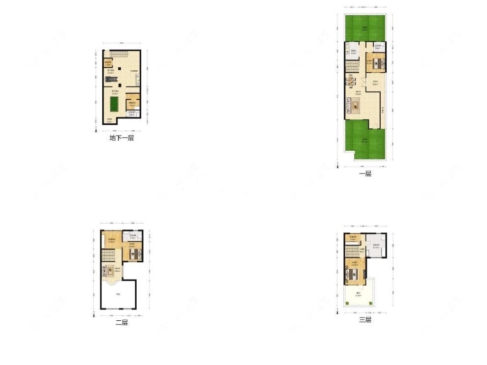上海远洋鸿郡在售二手房源户型图_小牛看房