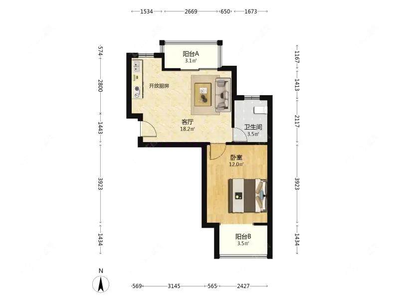 上海馨佳园九街坊在售二手房源户型图_小牛看房