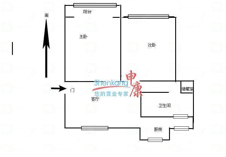 上海莲溪五村在售二手房源户型图_小牛看房
