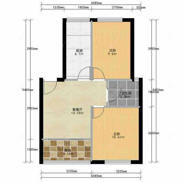 上海和合新村东区在售二手房源户型图_小牛看房