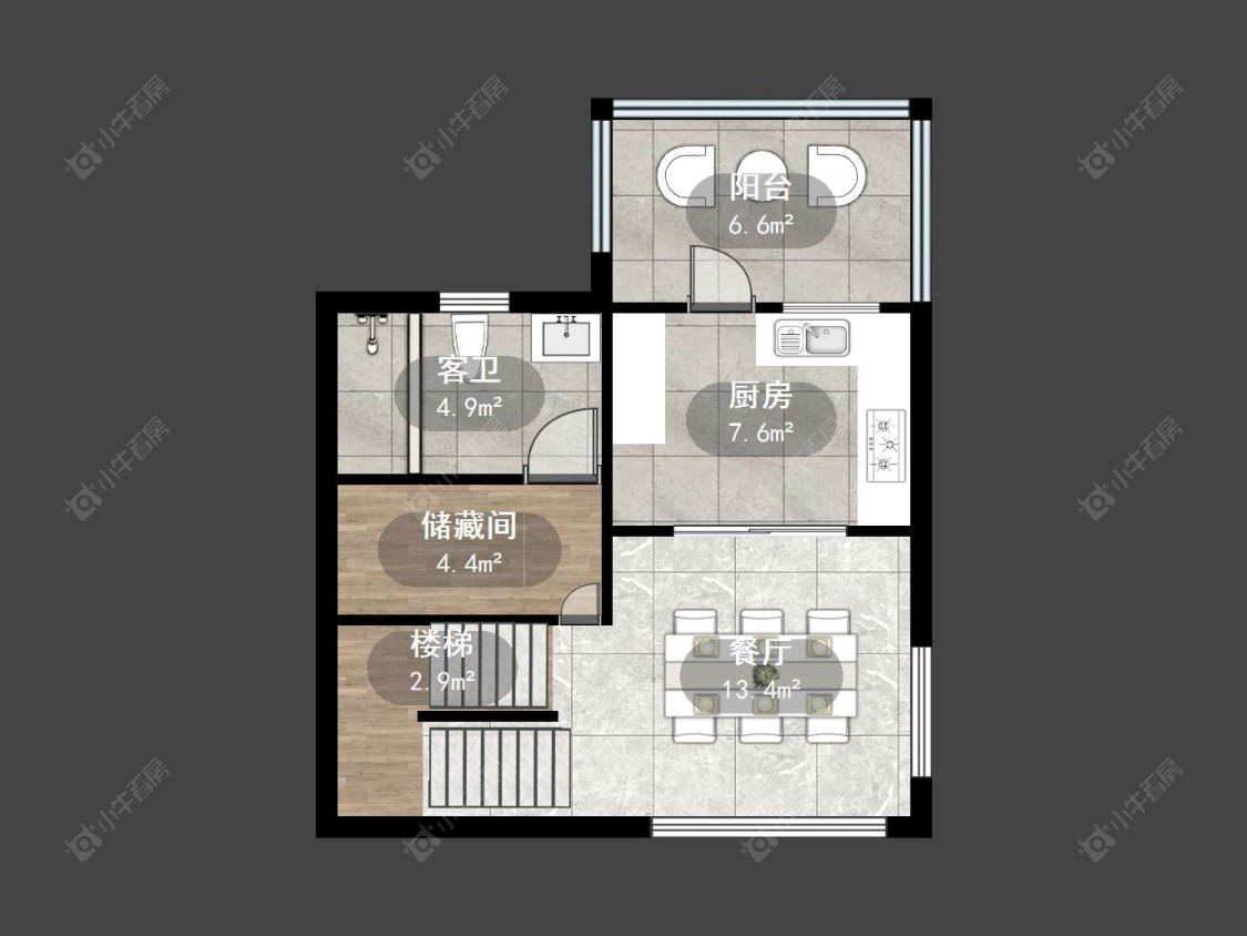 上海幸福小镇明丰绿都在售二手房源户型图_小牛看房