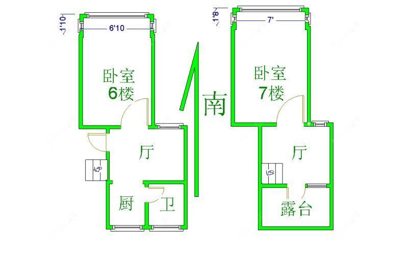上海博文家园在租房源户型图_小牛看房