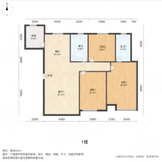 上海星尚湾名邸在售二手房源户型图_小牛看房