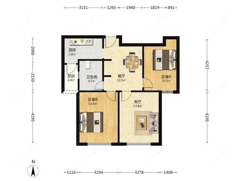 上海宝翔苑在售二手房源_小牛看房
