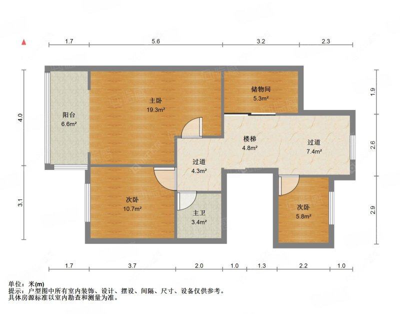 上海美兰金邸在售二手房源户型图_小牛看房