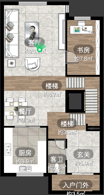 上海万科红郡一期在售二手房源室内图_小牛看房