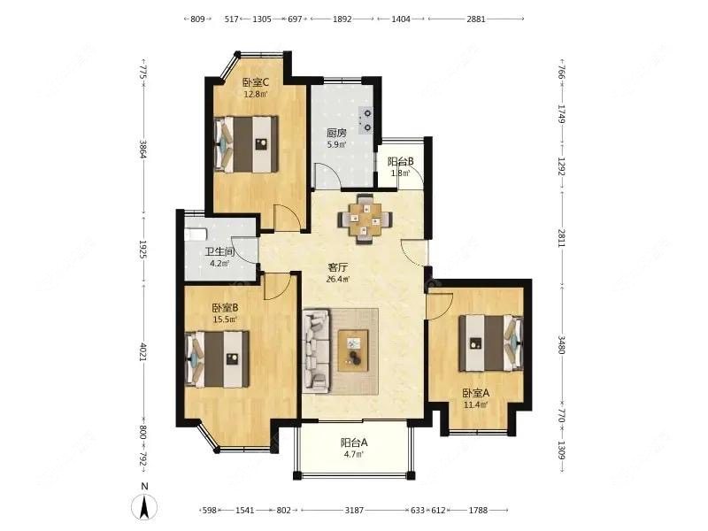 上海菊泉新城爱建顾园西区在售二手房源_小牛看房