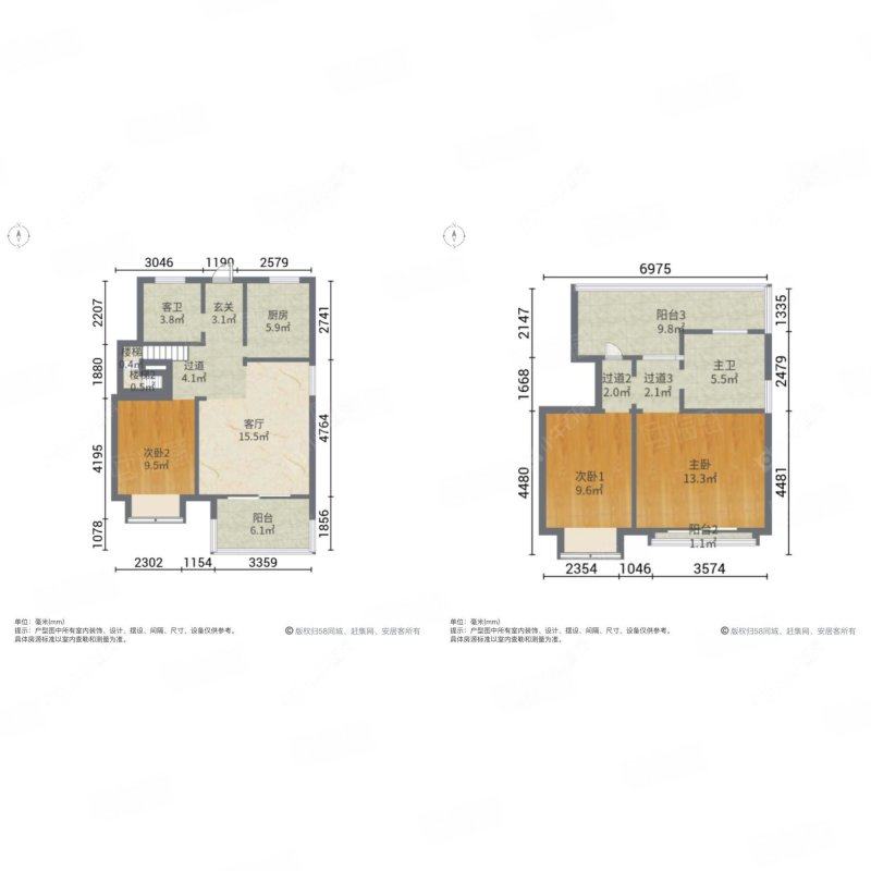 上海万科启宸在售二手房源户型图_小牛看房