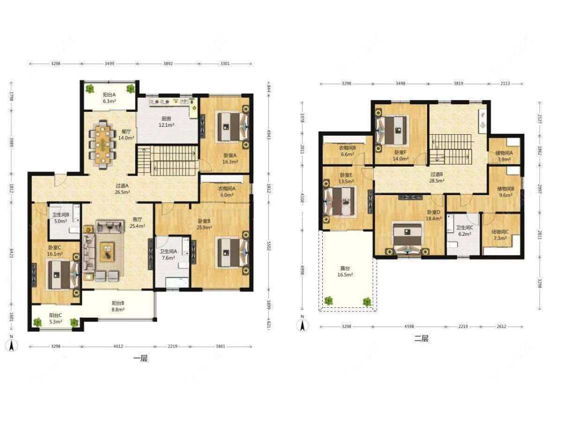 上海铂珏公馆在售二手房源户型图_小牛看房