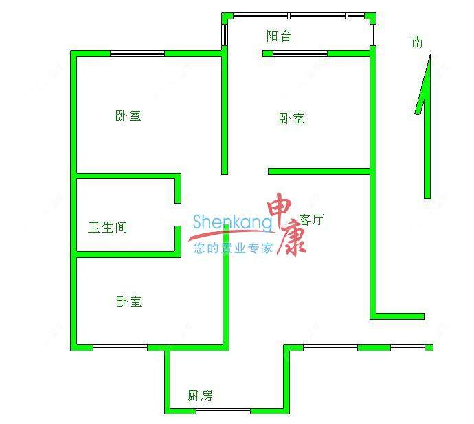 上海北中路280弄在售二手房源户型图_小牛看房