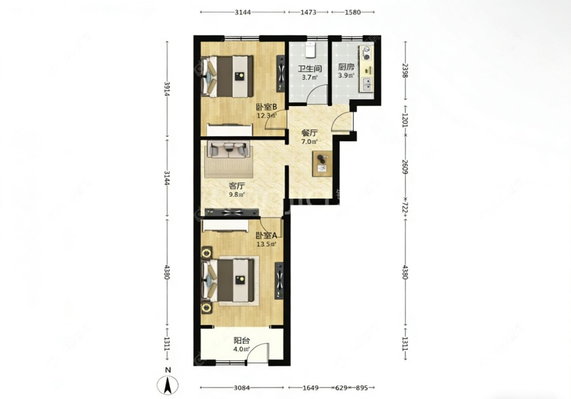 上海曹杨五村芙蓉园在售二手房源_小牛看房